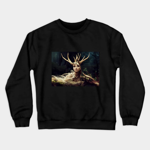 Fairy Dreams Crewneck Sweatshirt by Salogwyn